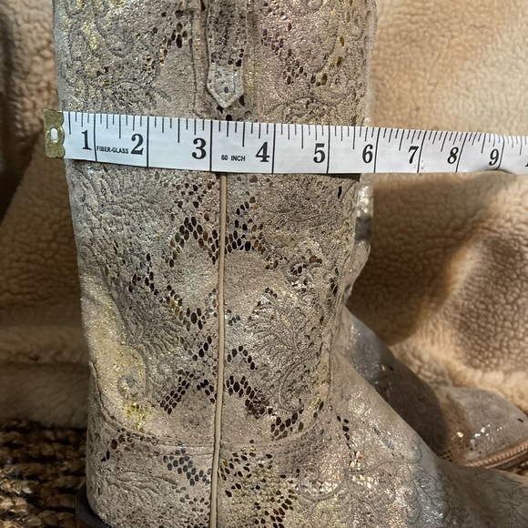 Lucchese cream/gold crackle - Picture 10 of 16